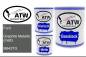 Preview: Ford, Graphite Metallic (matt), M6427G: 1L Lackdose + 1L Klarlack + 500ml Härter - Set, von ATW Autoteile West.